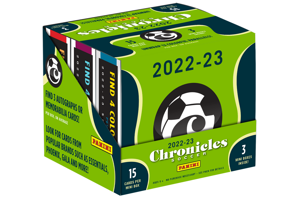 2022-23 Panini Chronicles Soccer Trading Card Box