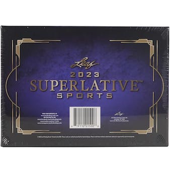2023 Leaf Superlative Sports Hobby Box