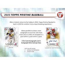 2023 Topps Pristine Baseball Hobby Box