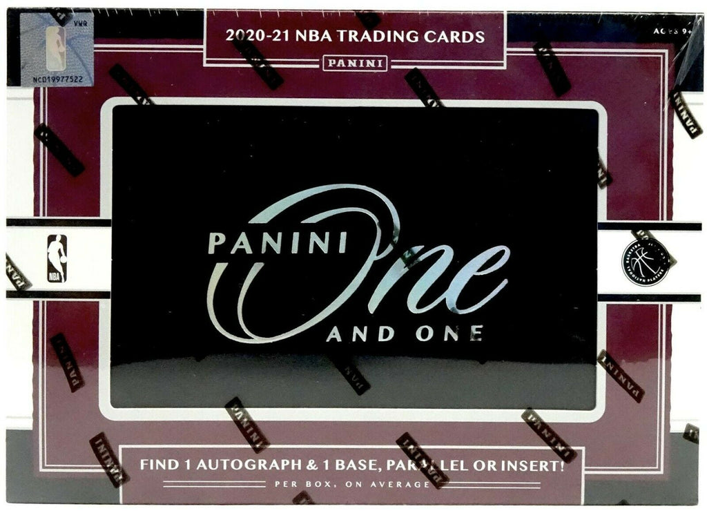 2020-21 PANINI ONE AND ONE BASKETBALL HOBBY BOX